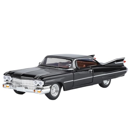 WHYMIRRJ Diecast 1/32 für Cadillac Eldorado Biarritz 1962 Legierung Sportwagen Modellmaßstab realistische Miniaturfahrzeug Modellsammlung Geschenk (schwarz) von WHYMIRRJ