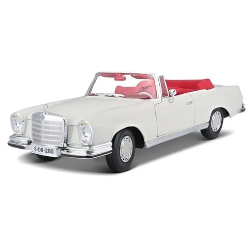 WHYMIRRJ Diecast 1:18 für Benz 300 SLR Legierung Retro Auto Modell Statischer Maßstab Modellautos Sammlerstück Metall Fahrzeug Souvenirs Vorgefertigte Fahrzeuge Modell (280SE) von WHYMIRRJ