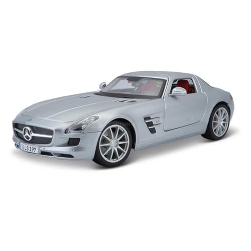 WHYMIRRJ Diecast 1:18 für Benz 300 SLR Legierung Retro Auto Modell Statischer Maßstab Modellautos Sammlerstück Metall Fahrzeug Souvenirs Vorgefertigte Fahrzeuge Modell (SLS) von WHYMIRRJ