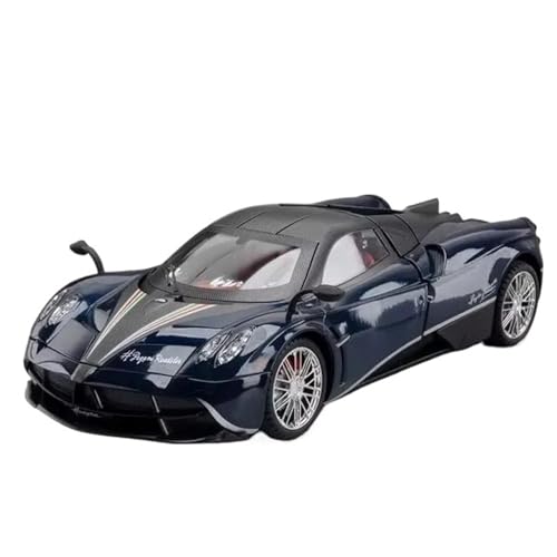 WHYMIRRJ Diecast 1:18 für Pagani Huayra Legierung Auto-Modelle Maßstab Druckguss-Fahrzeuge Erwachsene Modellautos Auto Modell Dekorationen vorgefertigte Fahrzeuge Modell (blau) von WHYMIRRJ
