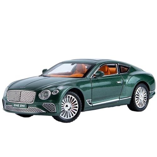 WHYMIRRJ Diecast 1:24 32 für Bentley Continental Alloy Druckguss-Auto-Modelle, Maßstab, Modellbausätze, Sammlung, Ornamente, vorgefertigte Fahrzeuge, Modell (24 Grün) von WHYMIRRJ