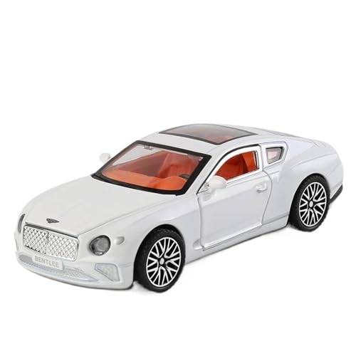 WHYMIRRJ Diecast 1:24 32 für Bentley Continental Alloy Druckguss-Auto-Modelle, Maßstab, Modellbausätze, Sammlung, Ornamente, vorgefertigte Fahrzeuge, Modell (weiß) von WHYMIRRJ