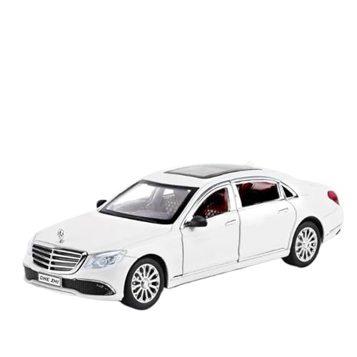 WHYMIRRJ Diecast 1:24 für Bez E-Klasse E350L E300L Druckgusslegierung, Auto-Modell, Maßstab, Modellbausätze, Sammlung, Ornamente, vorgefertigte Fahrzeuge, Modell (weiß) von WHYMIRRJ