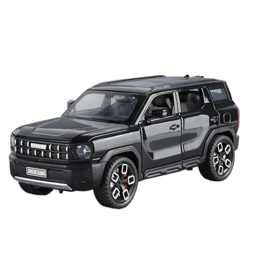 WHYMIRRJ Diecast 1:24 für Harvard Big Dog SUV Legierung Geländewagen Druckguss Metall Autos Modellsammlung Display Ornamente vorgefertigte Fahrzeuge Modell (schwarz) von WHYMIRRJ