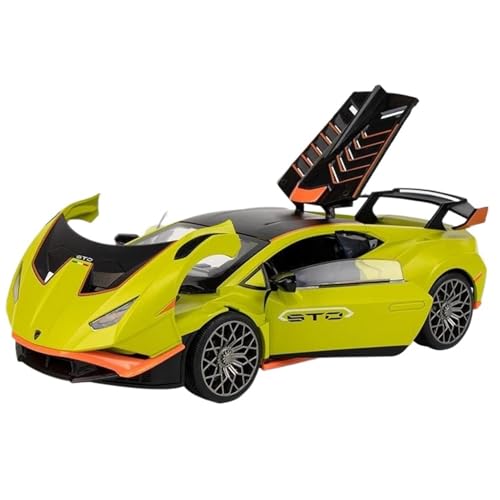 WHYMIRRJ Diecast 1:24 für Lambor Urus Huracan STO für LANDCRUISER LC300 Alloy Car Modelle, öffnende Türen, dekorative Souvenirs, vorgefertigte Fahrzeuge, Modell (E) von WHYMIRRJ