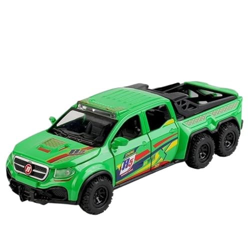 WHYMIRRJ Diecast 1:32 für Benz 6X6, Offroad-Fahrzeug, Maßstab, Druckguss, Legierung, Auto-Modelle, Sammlerstück, Ornamente, Grün von WHYMIRRJ