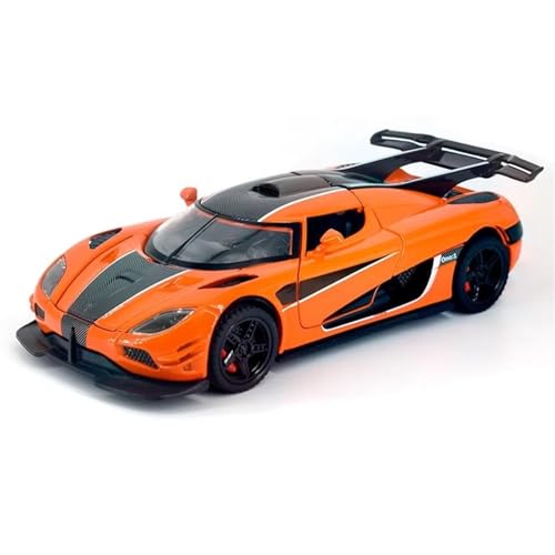 WHYMIRRJ Diecast 1:32 für Koenigsegg One1 Sportwagen, Metallmodellbausätze, Fahrzeug-Sammlerstück, Ornamente, Orange WHYMIRRJ Diecast 1:32 für Koenigsegg One1 Sportwagen, Metallmodellbausätze, Fahrzeug-Sammlerstück, Ornamente, Orange von WHYMIRRJ