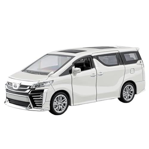 WHYMIRRJ Diecast 1:32 für Vellfire Druckgusslegierung, MPV-Modell, realistische Automodelle, Fahrzeug, Sammlerstück, Ornamente, Weiß WHYMIRRJ Diecast 1:32 für Vellfire Druckgusslegierung, MPV-Modell, realistische Automodelle, Fahrzeug, Sammlerstück, Ornamente, Weiß von WHYMIRRJ