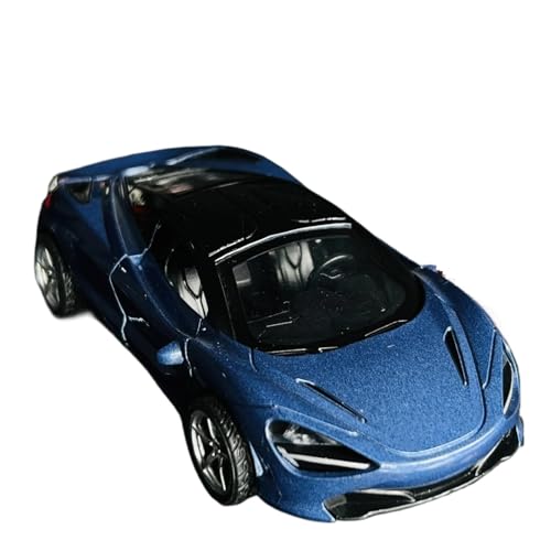 WHYMIRRJ 1:36 Sportwagenmodelle Aus Legierung Mit Zu Öffnender Tür Simulation Der Rückstoßkraft Sammler-Metallornamente(Blue) von WHYMIRRJ