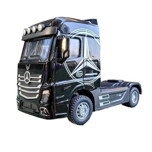 WHYMIRRJ Diecast 1:50 Mega Alloy Truck Car Model Container Scale Vehicle Model Kits Display Souvenirs Collection Ornaments Present(Truck Head Black) von WHYMIRRJ