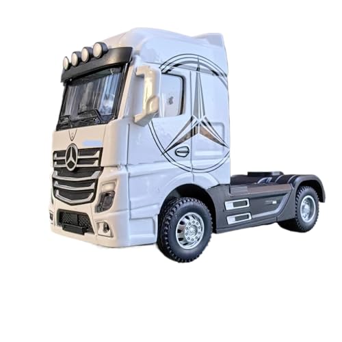 WHYMIRRJ Diecast 1:50 Mega Alloy Truck Car Model Container Scale Vehicle Model Kits Display Souvenirs Collection Ornaments Present(Truck Head White) von WHYMIRRJ