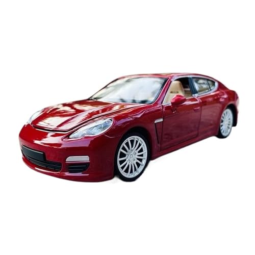 WHYMIRRJ Druckguss, 1:24 für Porsche Cayenne Panamera, Legierung, Auto-Modelle, zu öffnende Türen, realistische Automodelle, dekorative Souvenirs, vorgefertigte Fahrzeuge, Modell (Rot 1) von WHYMIRRJ