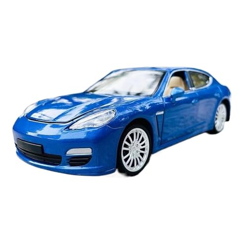 WHYMIRRJ Druckguss, 1:24 für Porsche Cayenne Panamera, Legierung, Auto-Modelle, zu öffnende Türen, realistische Automodelle, dekorative Souvenirs, vorgefertigte Fahrzeuge, Modell (blau) von WHYMIRRJ