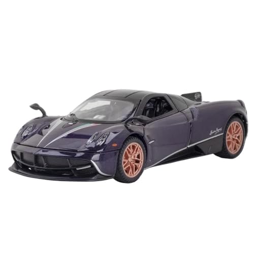WHYMIRRJ Druckguss, 1:32 für Pagani Huayra Dinastia, Legierung, Auto-Modelle, öffnende Türen, Sammlermodell, dekorative Souvenirs, vorgefertigte Fahrzeuge, Modell (lila) von WHYMIRRJ