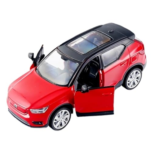 WHYMIRRJ Druckguss, 1:32 für Volvo XC40, Legierung, Auto-Modelle, Maßstab, modisch, Metall, Fahrzeugmodell, Display, Sammlung, Souvenirs, Geschenk (rot) von WHYMIRRJ