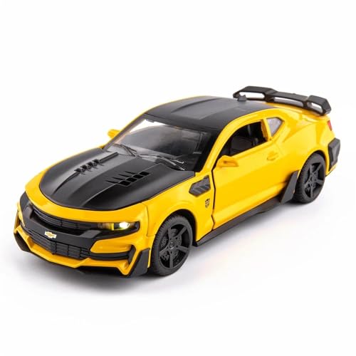 WHYMIRRJ Druckguss 1/32 für Chevrolet Camaro Legierung Auto Modelle Maßstab Fahrzeug Modellbausätze Display Souvenirs Sammlung Ornamente (gelb) von WHYMIRRJ