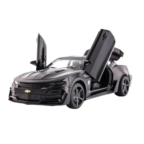 WHYMIRRJ 1/32 Für Chevrolet Camaro Legierung Automodelle Maßstab Fahrzeug Modell Kits Display Souvenirs Sammlung Ornamente(Black) von WHYMIRRJ