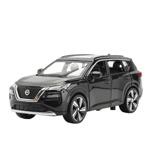 WHYMIRRJ Druckguss 1/32 für Nissan X-Trail Maßstab Legierung Automodelle zu öffnende Türen, Fahrzeug-Display, Sammlung, Ornamente, Souvenirs (schwarz) von WHYMIRRJ