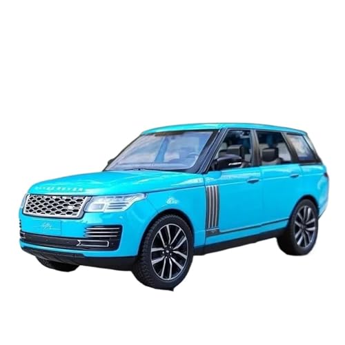 WHYMIRRJ Druckguss 1/32 für Range Rover, Sport, SUV, Legierung, Modellbausätze, offene Türen, dekoratives Souvenir, Geschenk (blau) von WHYMIRRJ