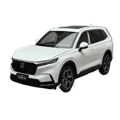 WHYMIRRJ Druckguss 1:18 for Honda CR-V Maßstab Legierung Automodelle Volltür Fahrzeugmodell Souvenirs Sammlung(White) von WHYMIRRJ