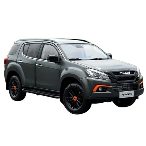 WHYMIRRJ Druckguss 1:18 for Isuzu MU-X SUV Legierung Automodelle Maßstab Exquisite Metall Fahrzeugmodell Display Sammlung Souvenirs von WHYMIRRJ