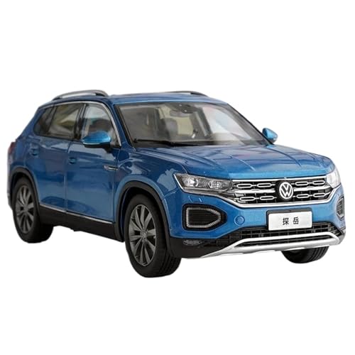 WHYMIRRJ Druckguss 1:18 for VW TAYRON SUV Legierung Automodelle Maßstab Exquisite Metall Fahrzeugmodell Display Sammlung Souvenirs(Blue) von WHYMIRRJ