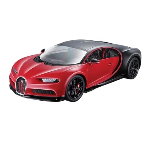 WHYMIRRJ Druckguss 1:18 für Lamborghini Sian Racing Maßstab Legierung Auto Modelle Fahrzeug Dekorationen Sammlerstück Display Ornamente vorgefertigte Fahrzeuge Modell (Chiron Red) von WHYMIRRJ