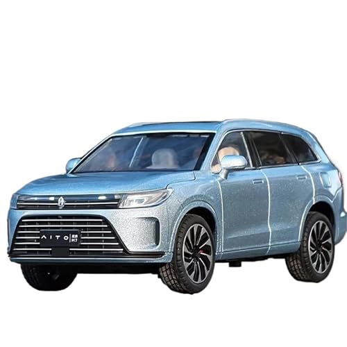 WHYMIRRJ Druckguss 1:24 for AITO M7 SUV Maßstab Legierung Automodelle Simulation Vorgefertigte Metall Fahrzeugmodell Display Sammlung von WHYMIRRJ