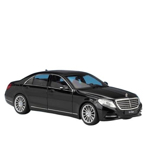 WHYMIRRJ Druckguss 1:24 for Benz S-Klasse S500 Maßstab Legierung Automodelle Exquisite Zu Öffnende Tür Fahrzeugmodell Sammlung Ornamente(Black) von WHYMIRRJ