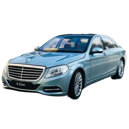 WHYMIRRJ Druckguss 1:24 for Benz S-Klasse S500 Maßstab Legierung Automodelle Exquisite Zu Öffnende Tür Fahrzeugmodell Sammlung Ornamente(Blue) von WHYMIRRJ