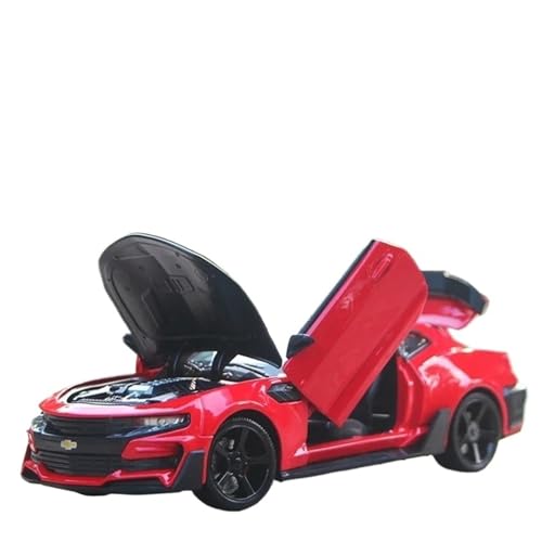 WHYMIRRJ Druckguss 1:24 for Chevrolet Camaro Scale Alloy Automodelle Simulation Vorgefertigte Fahrzeugmodellsammlung Souvenirs(Red) von WHYMIRRJ