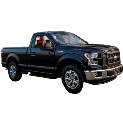 WHYMIRRJ Druckguss 1:24 for Ford F150 Picku Scale Alloy Automodelle Simulation Vorgefertigte Metallfahrzeugmodell-Display-Sammlung(Black) von WHYMIRRJ