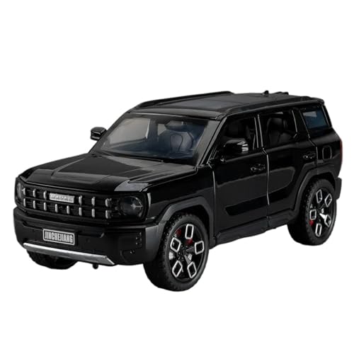 WHYMIRRJ Druckguss 1:24 for GWM Haval X-Dog SUV Maßstab Legierung Automodelle Realistische Vorgefertigte Metall Fahrzeug Modell Display(Black) von WHYMIRRJ