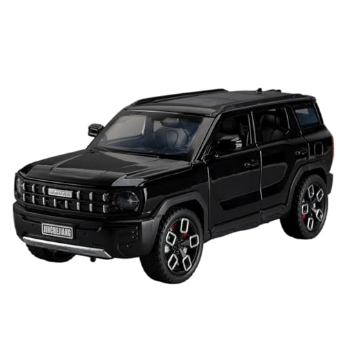 WHYMIRRJ Druckguss 1:24 for Haval X-Dog SUV Maßstab Legierung Automodelle Volltür Fahrzeugmodell Souvenirs Sammlung Ornamente(Black) von WHYMIRRJ
