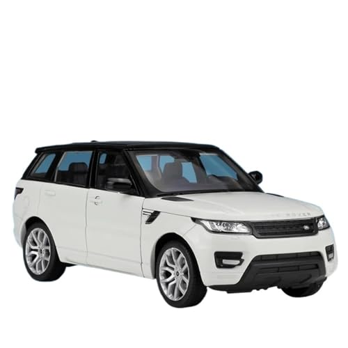 WHYMIRRJ Druckguss 1:24 for Land Range Rover Sports SUV Maßstab Legierung Automodelle Realistisches Exquisites Vorgefertigtes Metallfahrzeugmodell(White) von WHYMIRRJ