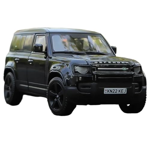WHYMIRRJ Druckguss 1:24 for Land Rover Defender 110 SUV Legierung Automodelle Exquisite Maßstab Fahrzeugmodell Display Dekor Sammlung(Black) von WHYMIRRJ