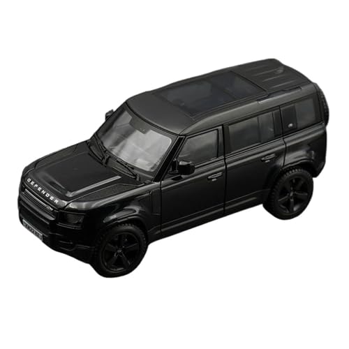 WHYMIRRJ Druckguss 1:24 for Land Rover Defender 110 SUV Maßstab Legierung Automodelle Realistisches Exquisites Vorgefertigtes Metallfahrzeugmodell(Black) von WHYMIRRJ
