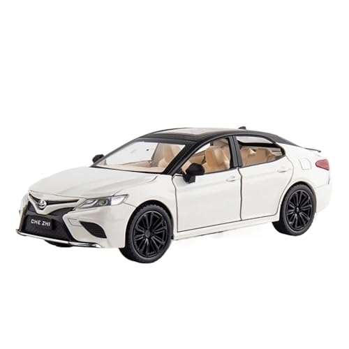 WHYMIRRJ Druckguss 1:24 for Toyota Camry Maßstab Legierung Automodelle Simulation Luxus Metall Fahrzeug Modell Display Sammlung(White) von WHYMIRRJ
