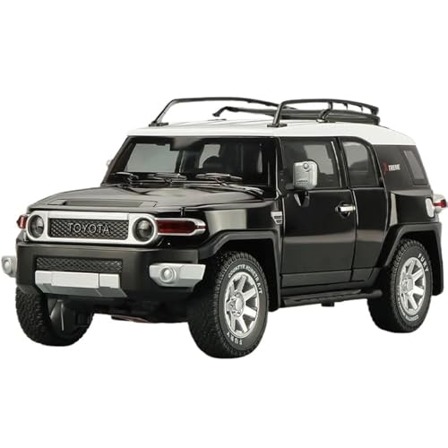 WHYMIRRJ Druckguss 1:24 for Toyota FJ Cruiser Maßstab Legierung Automodelle Simulation Luxus Metall Fahrzeug Modell Display Sammlung(Black) von WHYMIRRJ