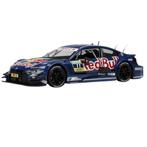 WHYMIRRJ Druckguss 1:24 für BMW M4 GT3 Sportwagen, Maßstab, Legierung, Druckguss, Metallfahrzeugmodelle, Sammlerstück, Metall-Souvenirs, vorgefertigte Fahrzeuge, Modell (blau) von WHYMIRRJ