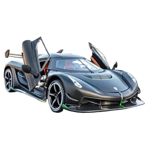 WHYMIRRJ 1:24 Für Pagani Zu Öffnende Türen Legierungsdruckguss-Automodell Maßstabmodellbausätze Sammler-Souvenirs Aus Metall(Jesko Black) WHYMIRRJ 1:24 Für Pagani Zu Öffnende Türen Legierungsdruckguss-Automodell Maßstabmodellbausätze Sammler-Souvenirs Aus Metall(Jesko Black) von WHYMIRRJ
