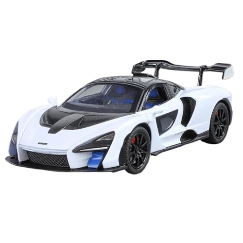 WHYMIRRJ Druckguss 1:24 für Toyota Senna, Maßstab 1:24, Druckguss, Legierung, Auto-Modelle, zu öffnende Türen, Sammlerstück, Metallfahrzeug, Souvenirs, vorgefertigte Fahrzeuge, Modell (weiß) von WHYMIRRJ