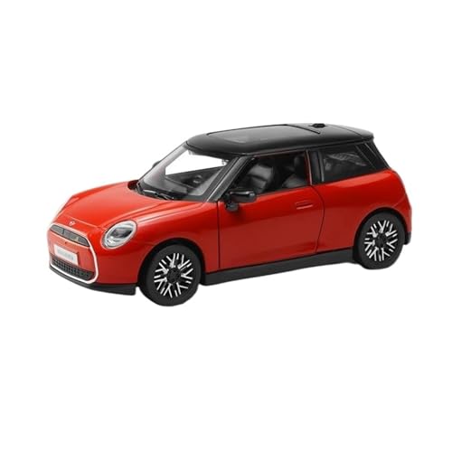 WHYMIRRJ Druckguss 1:28 für Mini Cooper, Legierung, Druckguss, Auto-Modelle, Maßstab, Modellbausätze, offene Türen, Sammlerstück, Metall-Souvenirs, vorgefertigte Fahrzeuge, Modell (rot) von WHYMIRRJ