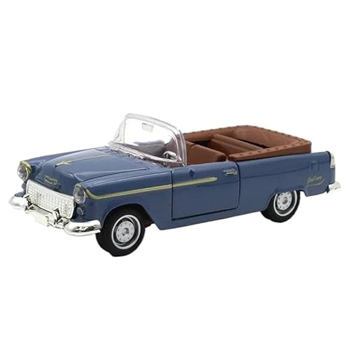 WHYMIRRJ Druckguss 1:32 Legierung Oldtimer-Modell Dekoration Pull-Back-Automodell Realistische Automodelle Sammlerstücke Aus Metall(Blue) von WHYMIRRJ