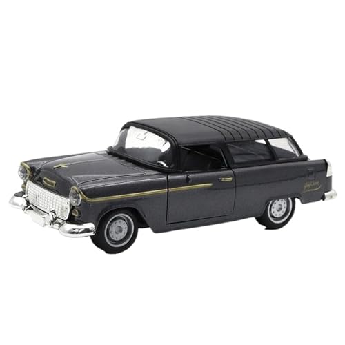 WHYMIRRJ Druckguss 1:32 Legierungsdruckguss-Oldtimer-Pullback-Automodell Realistische Automodelle Sammler-Souvenirs Aus Metall(Black) von WHYMIRRJ