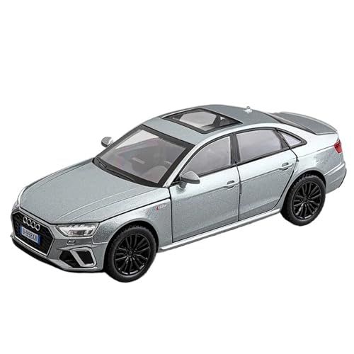 WHYMIRRJ Druckguss 1:32 for Audi A4 Legierung Automodelle Maßstab Exquisite Metall Fahrzeugmodell Display Sammlung Souvenirs(Silver) von WHYMIRRJ