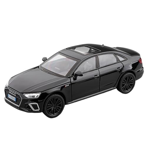 WHYMIRRJ Druckguss 1:32 for Audi A4 Maßstab Legierung Automodelle Simulation Replik Fahrzeugmodell Display Sammlung Ornamente(Black) von WHYMIRRJ