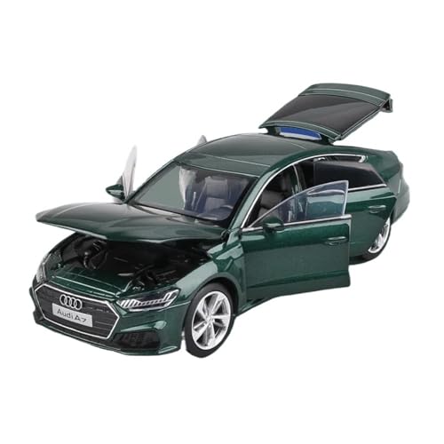 WHYMIRRJ Druckguss 1:32 for Audi A7 Legierung Automodelle Maßstab Metall Fahrzeug Modell Kits Ornamente Sammlung Souvenirs(Green) von WHYMIRRJ