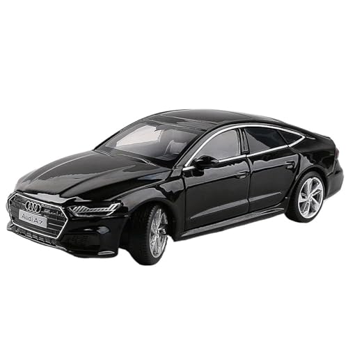 WHYMIRRJ Druckguss 1:32 for Audi A7 Legierung Automodelle Simulation Exquisite Maßstab Fahrzeugmodell Display Sammlung Souvenirs(Black) von WHYMIRRJ