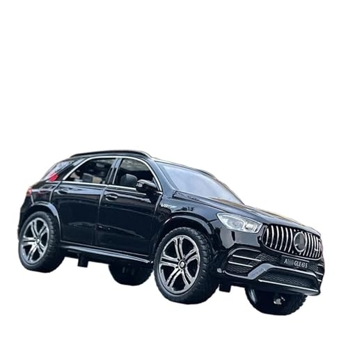 WHYMIRRJ Druckguss 1:32 for Benzs GLE 63S Maßstab Legierung Automodelle Realistische Luxus Volltür Metall Fahrzeug Modell Display(Black) von WHYMIRRJ